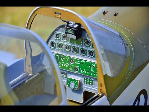 P-51 Mustang RC Plane: Phoenix Model 50-61cc : Saito FG-40