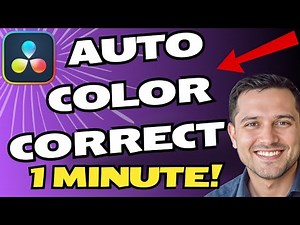 How to Use Auto Color Correction in DaVinci Resolve | Quick & Easy Tutorial