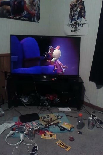 Chicken little and abby kiss scene