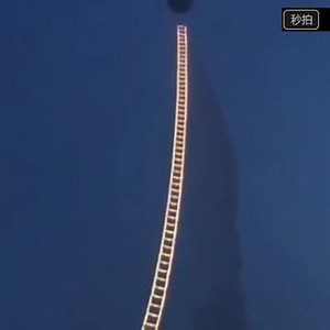 3.1K views · 344 reactions | Chinese artist Cai Guo-Qiang builds stairway to heaven with ladder of fireworks. Entitled "Sky Ladder," the two-and-a-half-minute installation was dedicated to Cai’s 100-year-old grandmother. | Design Is This | Facebook