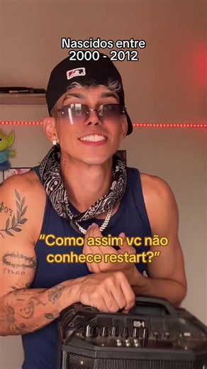 EU CONHECI UMA MENINA DIFERENTE 🥹 #musicas #restart #Nostalgia #2000 #fyp