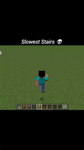 Slowest Stairs in Minecraft 😭💀