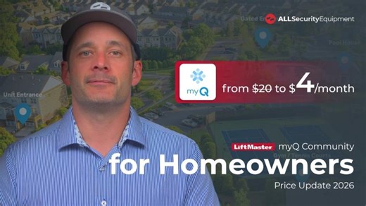 myQ Community App Pricing Update 2026: $4/month with 30-Day Video Storage (Full Homeowner Breakdown) | All Security Equipment