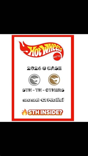 Ender on Instagram: "2026 G CASE inceleme zamanı 🔥 STH – TH – tüm modeller burada! Sence G Case mi B Case mi daha iyi? It’s time to review 2026. G CASE is finally here 👀 Which one is your favorite? #hotwheels #hotwheels2026 #sth #th #gcase diecast keşfet"