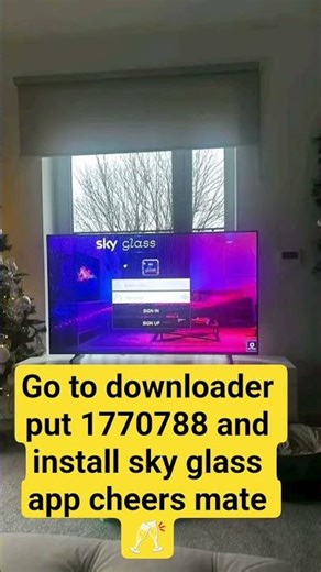 How can we download sky glass app?