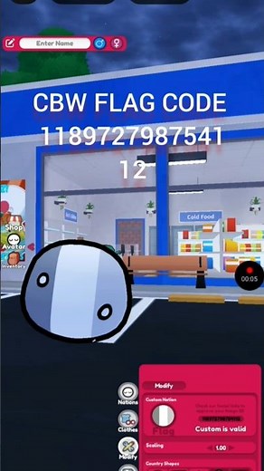 Cbw Flags Code Part 1 #cbw #countryballs #roblox