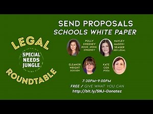 SNJ's Legal Round Table on the SEND Proposals in the Schools White Paper