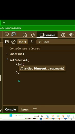 JavaScript setInterval Explained in 30 Seconds ⏱️ #shorts #youtubeshorts