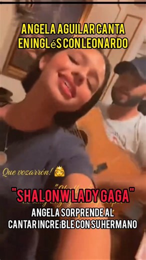 Angela Aguilar and Leonardo Aguilar sing "Shallow" by Lady Gaga in English #angelaaguilar #ladygaga