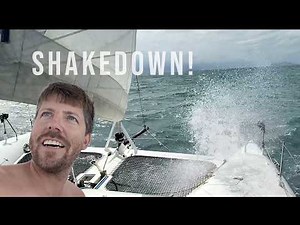 Langkawi to Thailand- 40kt Squalls! Lets test the boat!