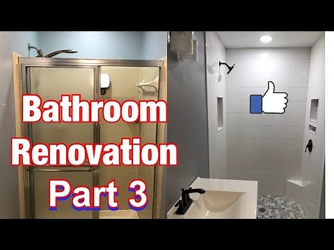 Bathroom Renovation - Installing a pocket door - step 1
