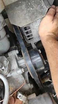 Carrier Reefer Unit Alternator Belt Replacement