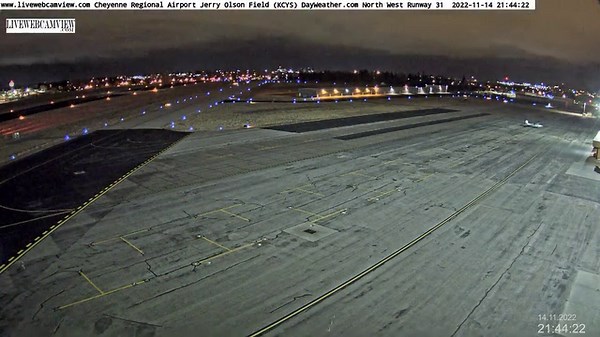 This is Cheyenne Wyoming airport Time Lapse. Last year November data, one year ago. Nov 14 - Nov 17, Snow storm at Nov 17 5AM. | Livewebcamview