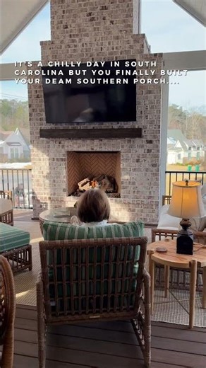 Perfect Southern Porch Addition #houseplan #renovation #homeaddition #porch #backyard