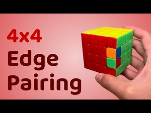 4x4 Edge Pairing Algorithm (Edge Flip) | Daniel Chen