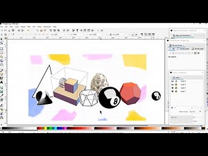 Inkscape Tutorial Part 8: Handling Images using Clip, Mask, and Bitmap Tracing