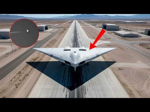 AREA 51: MYSTERY Aircraft SPOTTED - USAF Testing Again?