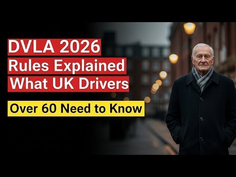 DVLA 2026 Rules Explained What UK Drivers Over 60 Need to Know