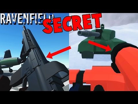 Ravenfield SECRET Weapons! OP Weapon Locations (Ravenfield Gameplay Hydra, HMG, Patriot & Air Horn)