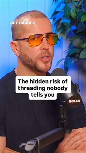 Nick Bell l Entrepreneur l Shark Tank on Instagram: "Considering threading? Watch this first. 🚨 @drraminshayan breaks down the hidden risks of facial threading and why it could complicate future procedures you might need. Full episode with Ramin drops Wednesday on @getharderpodcast 🔥 #threading #plasticsurgery #podcastclip"