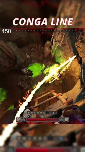 Mob Conga Line | Dark and Darker #gaming #highlights #funny #pvp #shorts #dnd #new