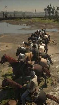 1 Bodyguard vs 20 #rdr2 #gameplay #games #gaming