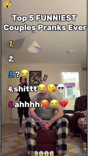 Top 5 FUNNIEST Couples Pranks Ever