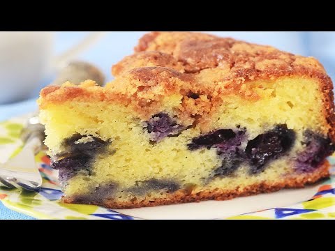 Blueberry Yogurt Cake Recipe Demonstration - Joyofbaking.com
