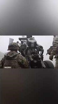 U.S. Army M119 A3 Howitzer howitzers during live-fire exercise in New York.