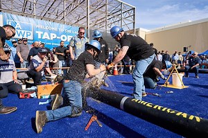 2.3K views · 51 reactions | The LADWP Tap Off is our exciting and splash filled annual competition, where the everyday skills our water crews utilize to keep the water distribution system maintained and functioning properly are showcased. With over 7,000 miles of pipe, our crews must have the skills, strength, and precision to keep the water flowing to our customers. Watch a video recap of the event! | Los Angeles Department of Water & Power | Facebook