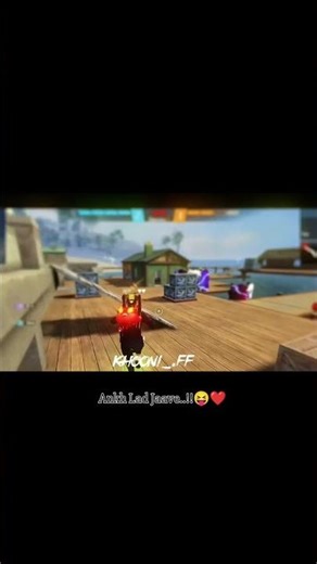 aankh lad jaave❤️😝#hindisong #hindi #statuswhatsapp #lyricsvideo #freefireshorts #freefirelovers