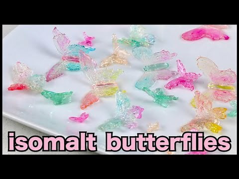 Isomalt Decorations | BUTTERFLIES 🦋