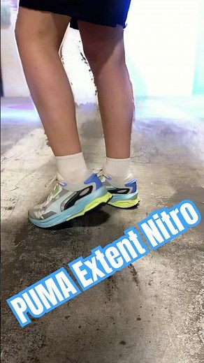 PUMA Extent Nitro #puma #sneakers #sneakersday #testdrive #pumanitro #nitro #run #jump #shoes