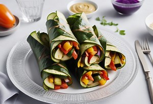 Organic Grilled Vegetable Wraps