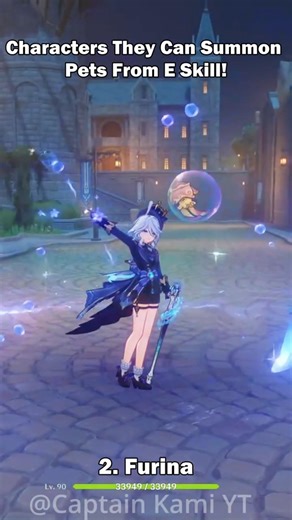 Genshin Characters Who Can Summon Pets! #genshinimpact #hoyocreators #hoyovers #shortsfeed #shorts