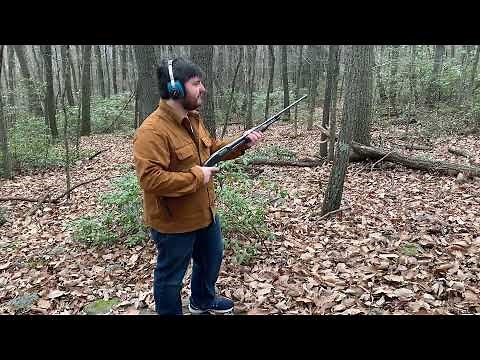 Model 42 Winchester test firing