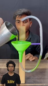 Non-Stop Water Fountain😱 #fyp #diy #lifehacks #experiment | The Physics Portal