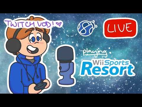Wii Sports Resort Stream Because It's Sunny!!! (Twitch Stream VOD)