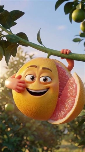 Meet the Talking Grapefruit! 🍊 | Fun Learning for Kids!