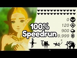 I was the 5th person to finish a Zelda Breath of the Wild 100% Speedrun [4/4]