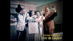 LAKE LAUREL & HARDY In early 1955, Stan Laurel and Oliver Hardy visited Hal Roach Studios for the first time in 15 years, while planning to make colour TV films for Hal Roach Jr. They were photographed with their wives at "Lake Laurel & Hardy" by "Stax" Graves. "Lake Laurel & Hardy" was the studio pool, which had recently been rechristened after the Boys' appearance on "This Is Your Life". This is a short animation based one of these original colour photos, fully restored by the authors of "Stan