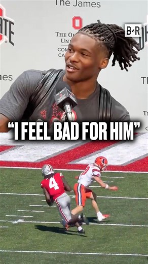 Jeremiah was laughing during this TD 😭 (via BlakeBiscardi/IG)