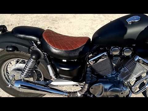 Yamaha Virago 535 Walkaround and Sound