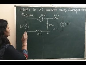 Ex # 02 superposition Theorem for 3 source DC circuit