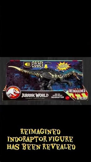 Reimagined Indoraptor figure has been revealed