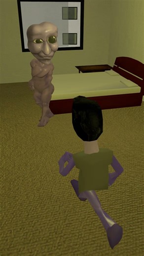 Ao oni has a father to protect him! #funny #gmod #aooni #shorts