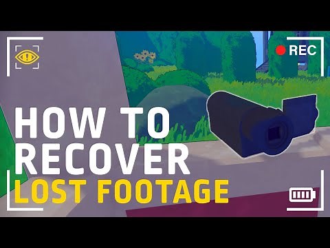 How To Recover Lost Footage - Content Warning