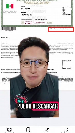 Descarga tu CURP Gratis en Línea y Certificada