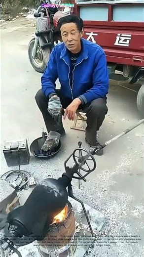 How Traditional Farmers Transform Kernels into Golden Comfort with Charcoal - Fired Ingenuity