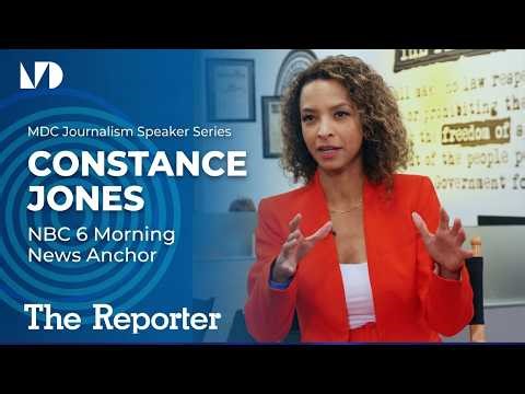 From High School Dreams to NBC 6 Anchor | MDC Journalism Speaker Series